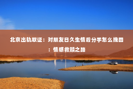 北京出轨取证：对朋友日久生情后分手怎么挽回：情感救赎之路