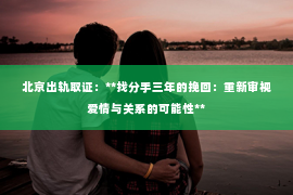 北京出轨取证：**找分手三年的挽回：重新审视爱情与关系的可能性**