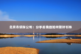 北京市侦探公司：分手后挽回如何做好引导