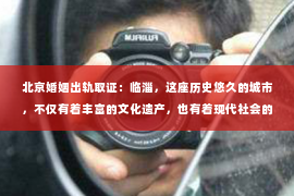 北京婚姻出轨取证：临淄，这座历史悠久的城市，不仅有着丰富的文化遗产，也有着现代社会的各种需求。今天，我们就来聊聊一个可能不那么常见的话题——临淄有私家侦探机构吗？